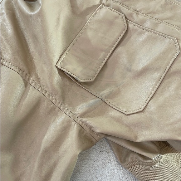 3.1 Phillip Lim x RTR, Faux Leather Mixed Pocket Bomber Size XS - Picture 10 of 10